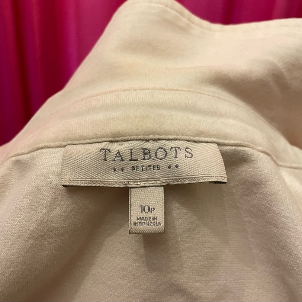 Velveteen Off White Jacket.